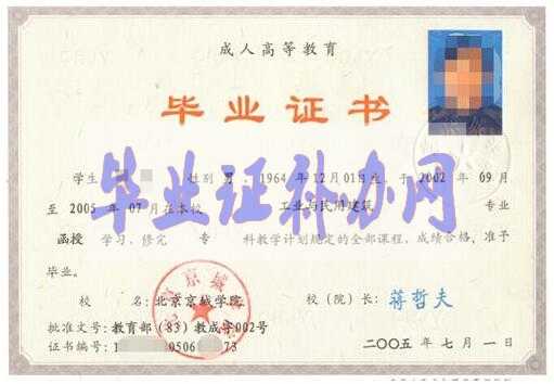 成人高考畢業證